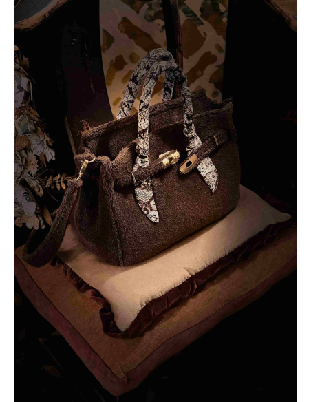 BORSA STILE BIRKIN HERMES "EMANUELA MARCHESINI"
