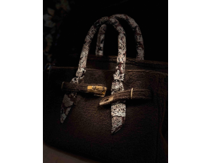 BORSA STILE BIRKIN HERMES "EMANUELA MARCHESINI" 2