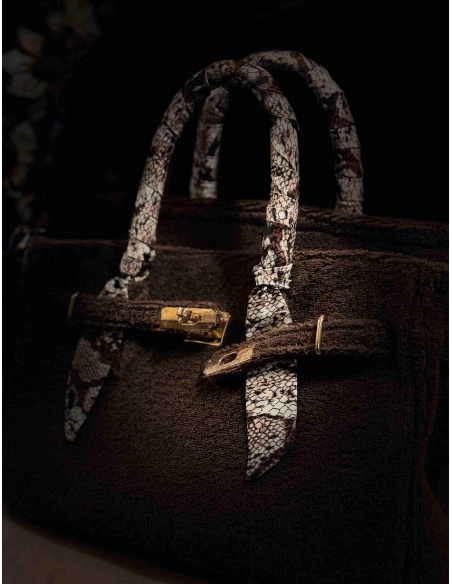 BORSA STILE BIRKIN HERMES "EMANUELA MARCHESINI"