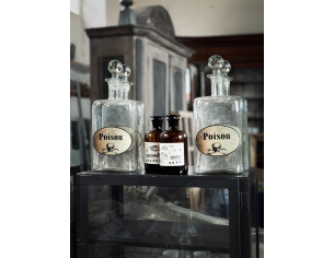 Bottiglia da Farmacia Vintage "Poison"