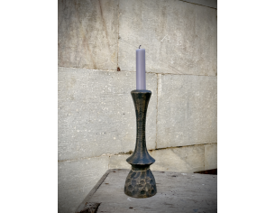 Candeliere in legno tornito