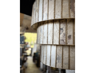 Lampadario a sospensione a tre volumi 2